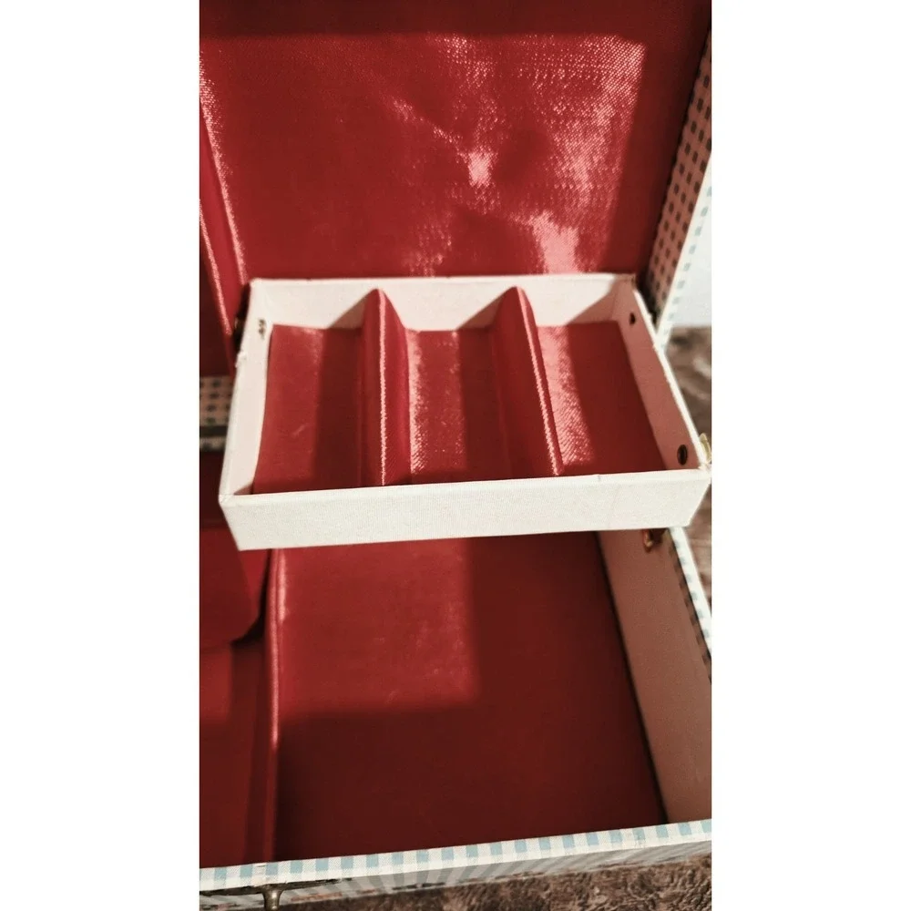 Vintage Jewelry Box w‎ Dancing Ballerina 1970s Made In TAIWAN Works Tested